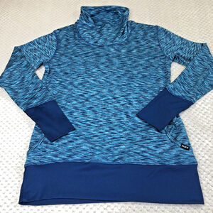 Size Small RBX Women’s Long Sleeve Shirt Loose Turtle Neck Light Stretchy KE